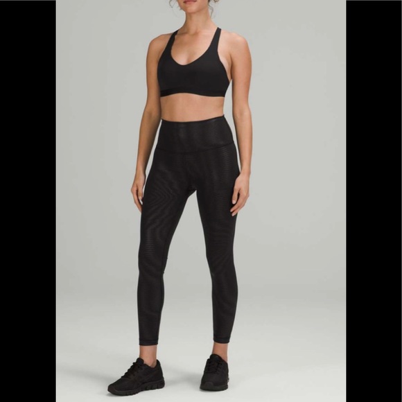 lululemon athletica Pants - Lululemon Wunder Train High-Rise Tight 25" *Foil